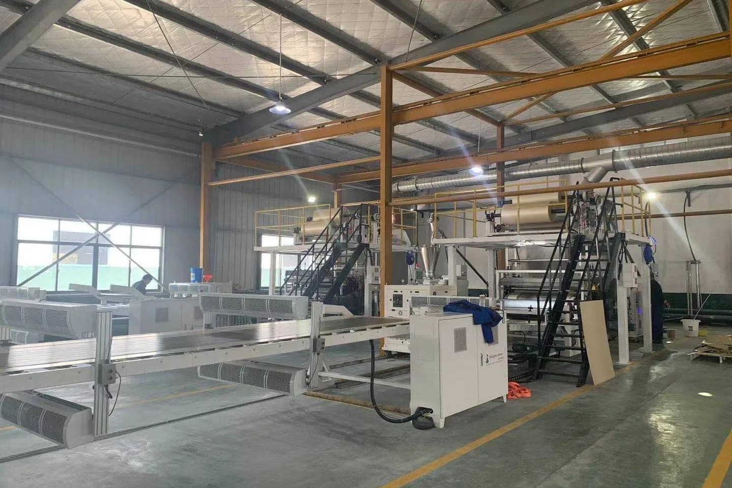 Inside the workshop